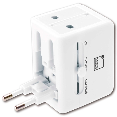 Lewis'n Clark Global Adapter with USB Charger