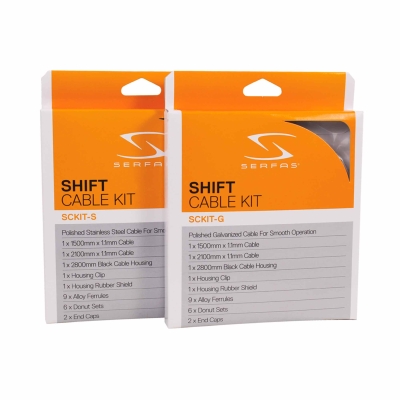 Serfas Shift Cable Kit Gal Steel