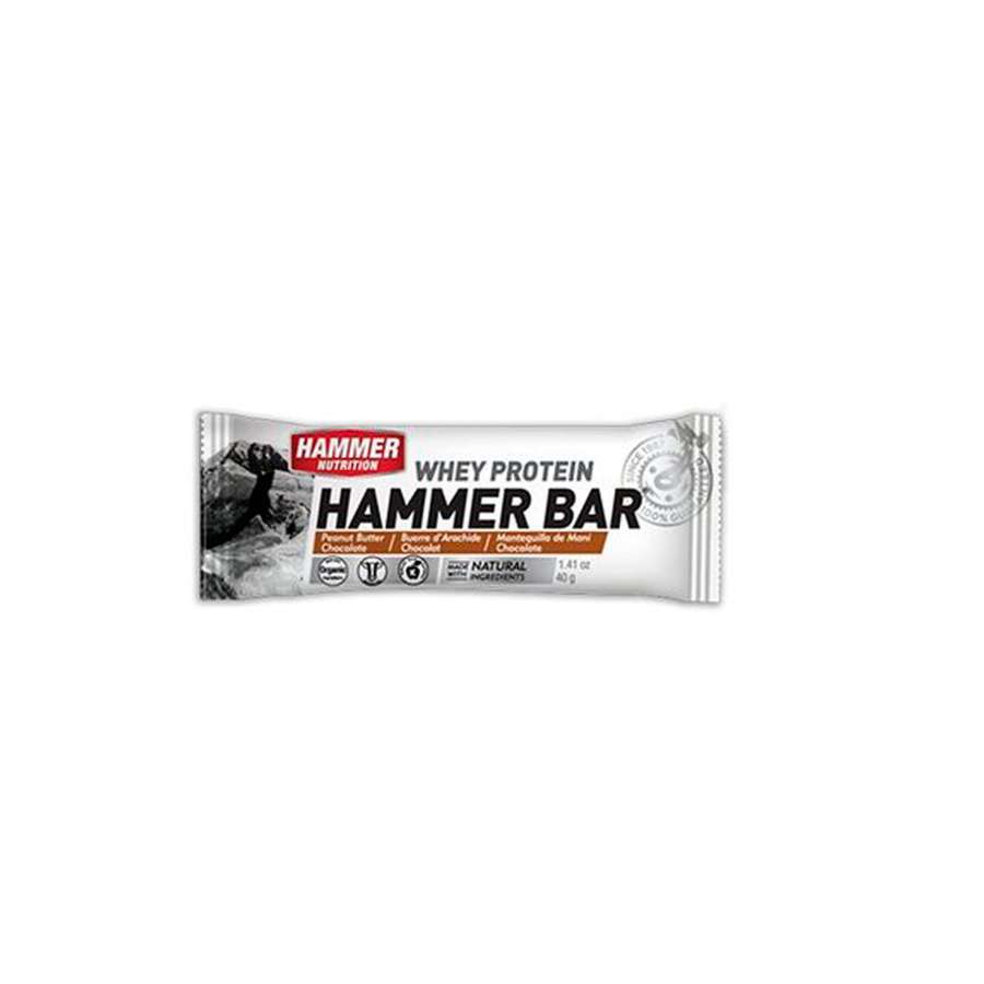 Peanut Butter Chocolate - Hammer Nutrition Hammer Protein Recovery Bar
