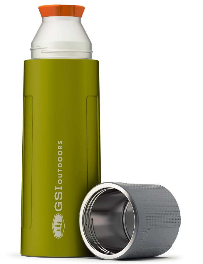 Green - GSI Glacier Stainless 1 L Vacuum Bottle
