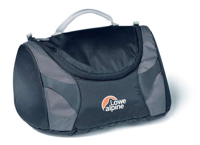 PHANTOM BLACK/GRAPHI - Lowe Alpine TT Wash Bag-Large