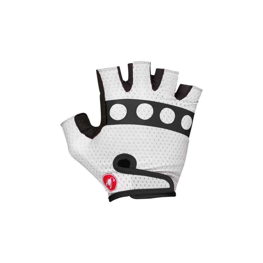 white/black - Castelli Trofeo Glove