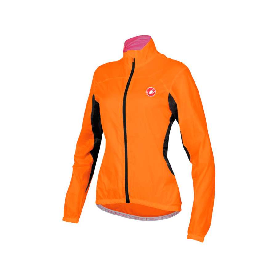 Orange Fluor - Castelli Velo W Jacket