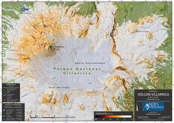  - Andesprofundo Mapa Volcan Villarrica
