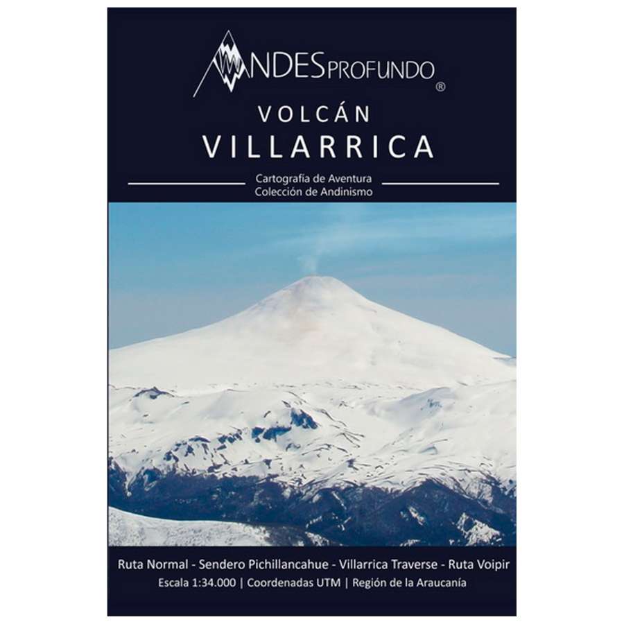 Portada - Andesprofundo Mapa Volcan Villarrica