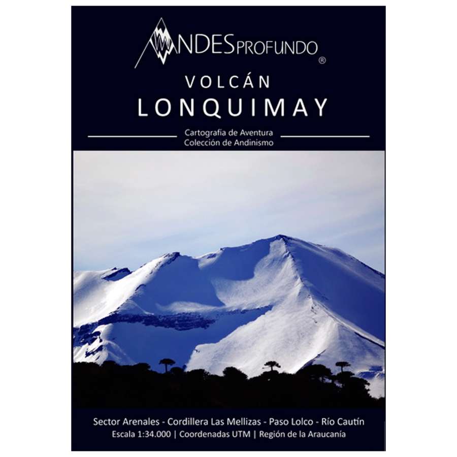 Portada. - Andesprofundo Mapa Volcán Lonquimay