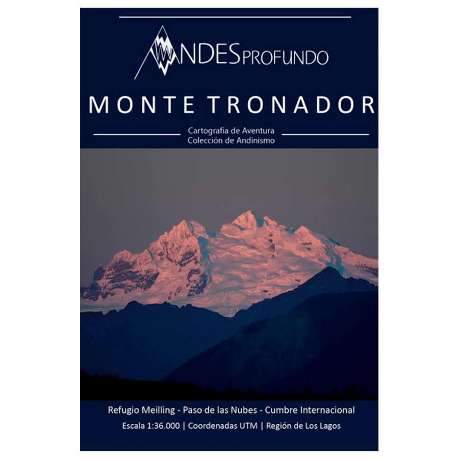 Portada - Andesprofundo Mapa Monte Tronador
