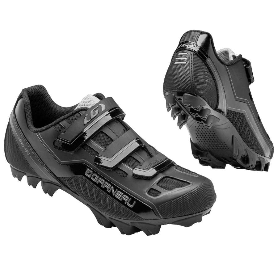 Black - Garneau Gravel MTB Shoes