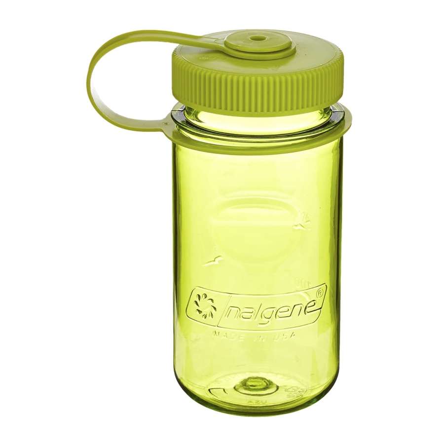 Spring Green with Green - Nalgene Round MiniGrip Bottle