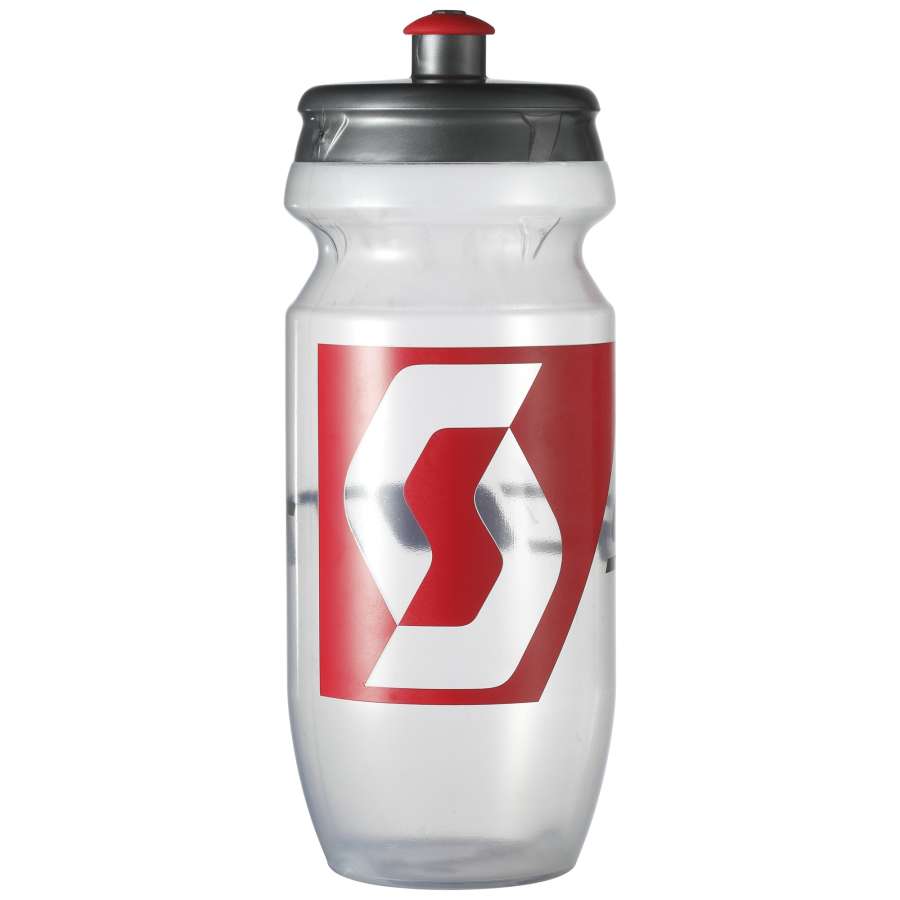 Clear/Neon Red - Scott Water bottle Corporate G3
