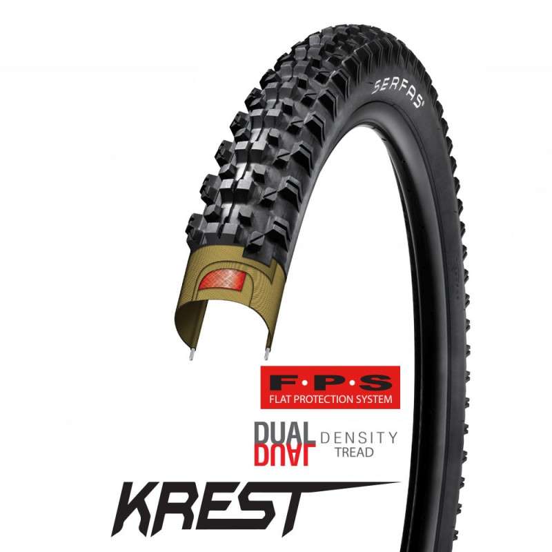  - Serfas Krest 29 X 2.1 Folding Tire W/Fps