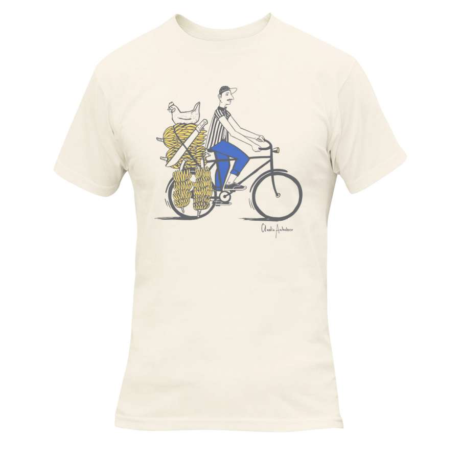 Crudo - Tatoo Camiseta Hombre Ciclista Costeño