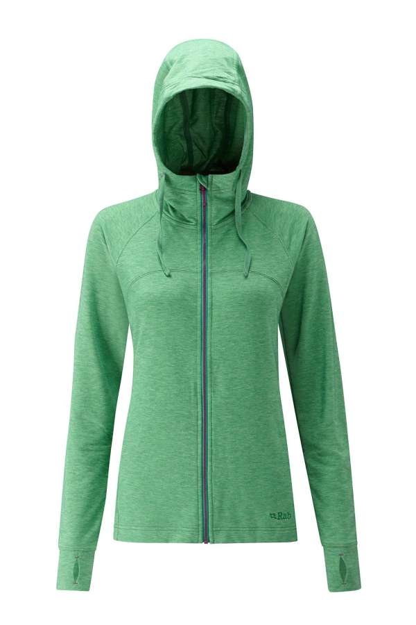 Pistachio - Rab Top-Out Hoody wmns
