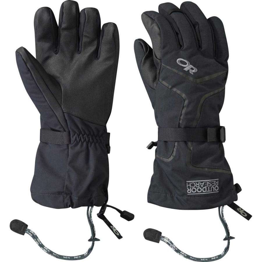 BLACK - Outdoor Research Highcamp Gloves
