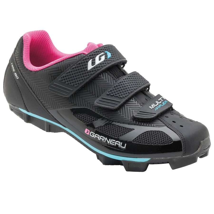 Black/Pink - Garneau Wms Multi Air Flex Cycling Shoes