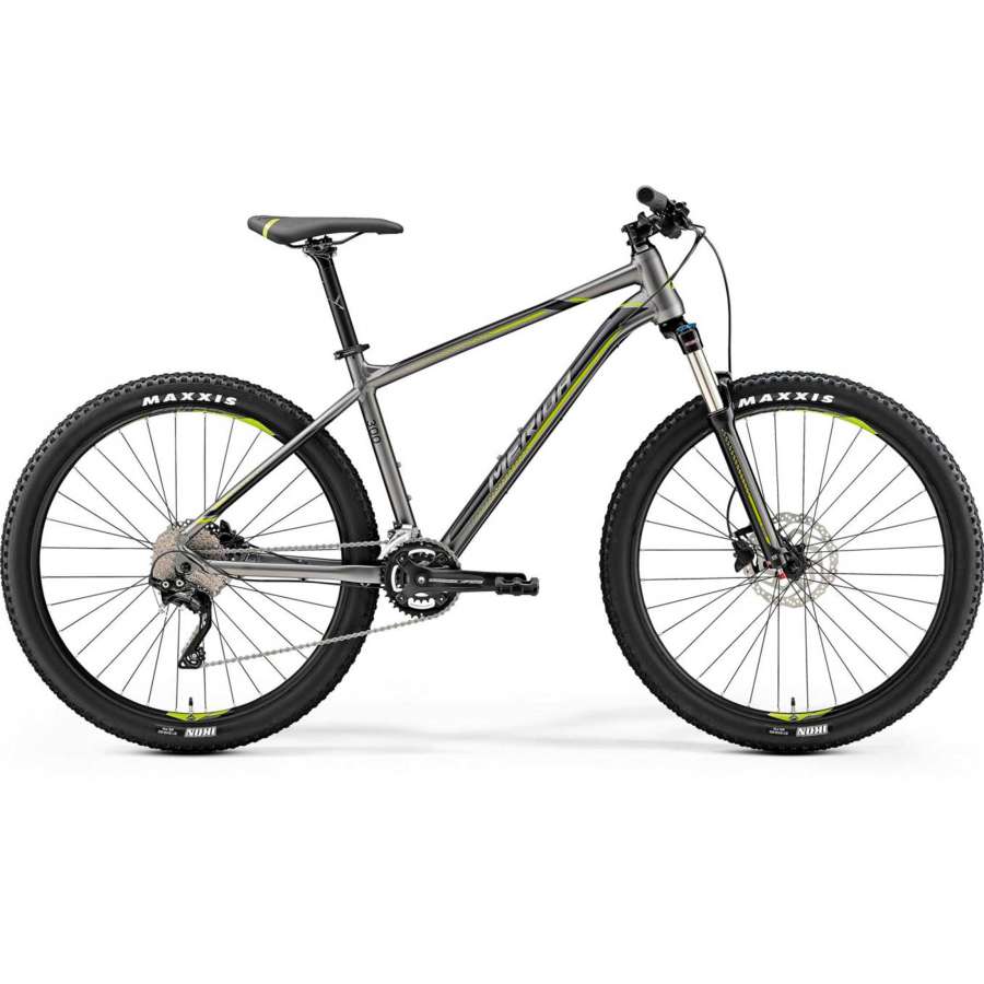 SILK ANTHRACITE (GREEN/BLACK) - Merida Bikes 2020 Big.Seven 300