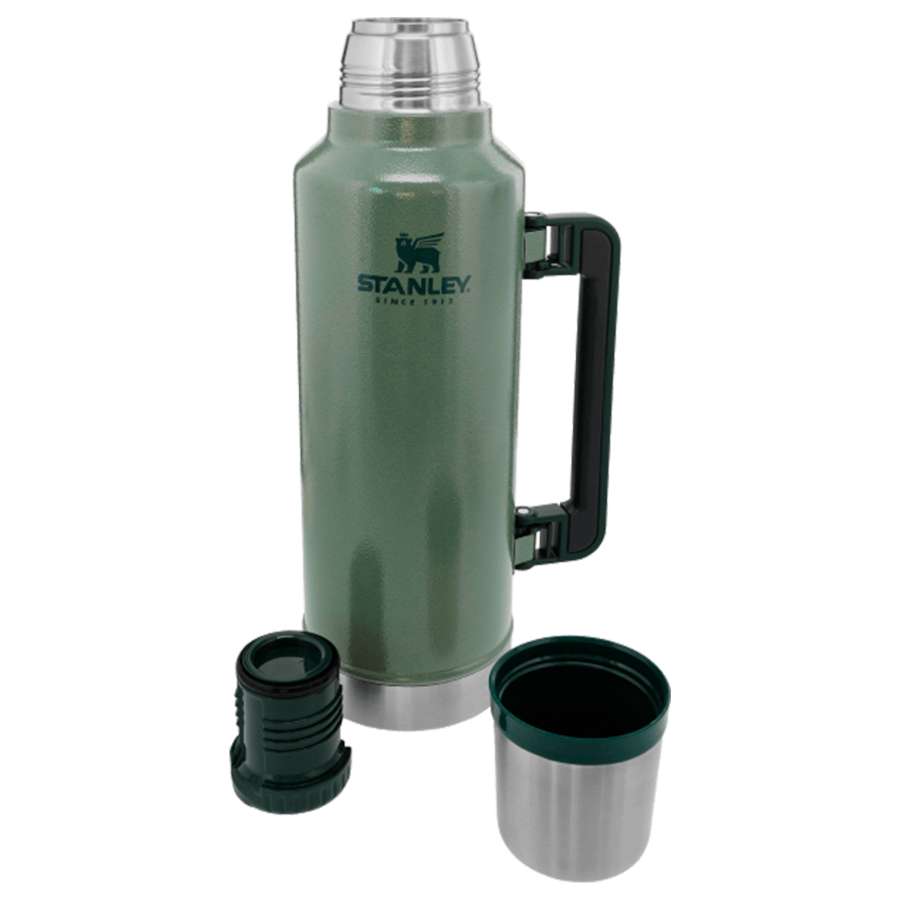 Green - Stanley Classic Vacuum Bottle Yerba Stopper 1.4 lt.