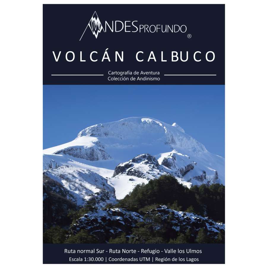 Volcan Calbuco - Andesprofundo Mapa Volcan Calbuco