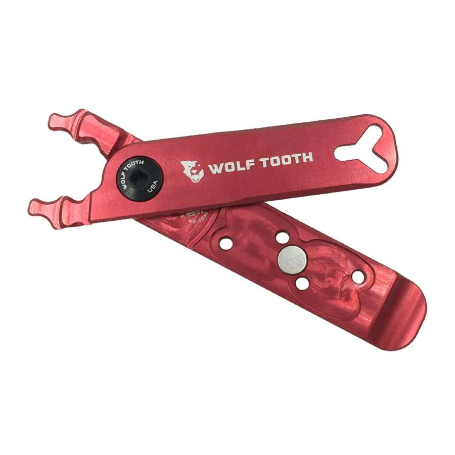 Red - Wolf Tooth Master Link Combo Pliers