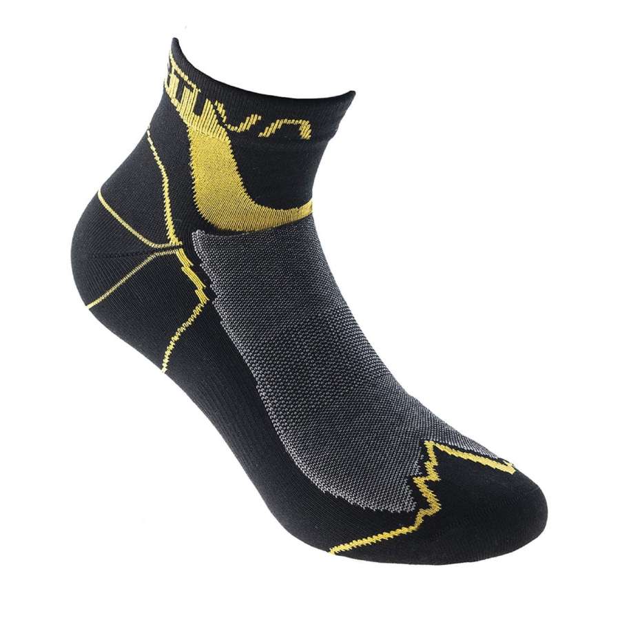Black/Yellow - La Sportiva Traverse Socks
