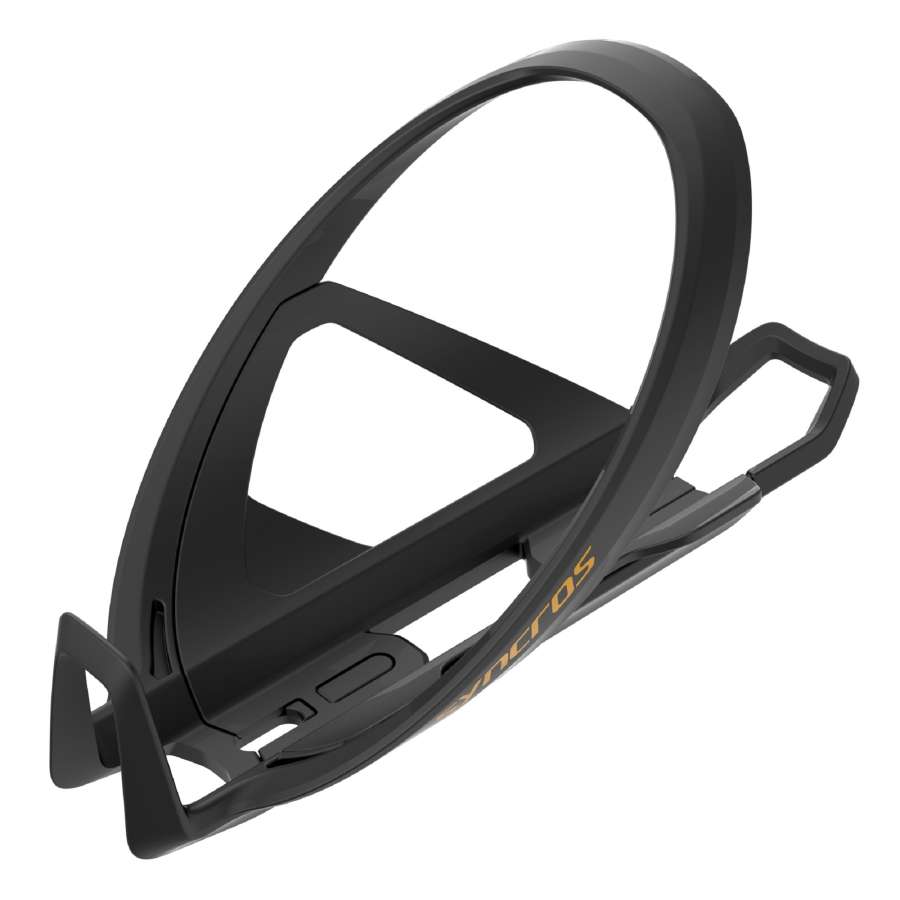 Black/Gloss Fire Orange - Syncros Bottle Cage Cache Cage 2.0
