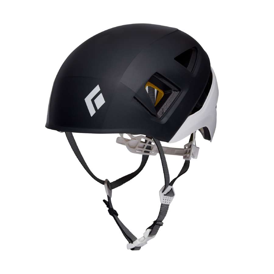 Black/White - Black Diamond Capitan Helmet Mips