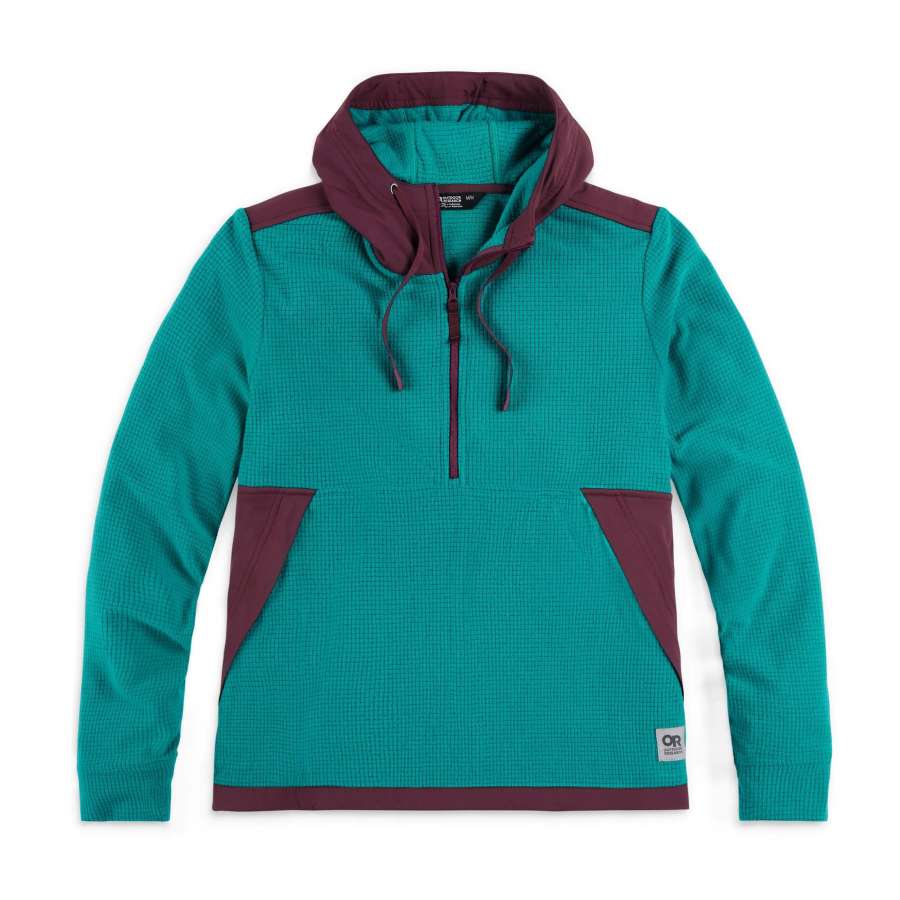 Deep Lake/Elk - Outdoor Research Women's Trail Mix Pullover Hoodie