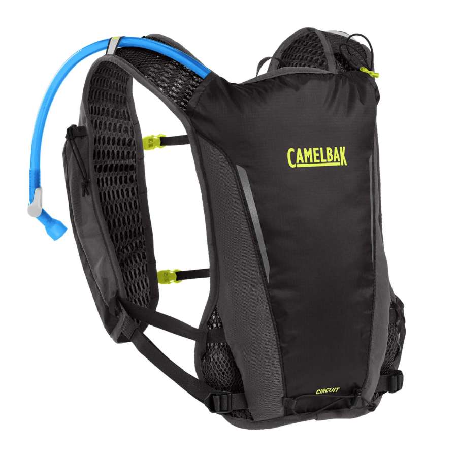 Black/Safety Yellow - CamelBak Circuit Run Vest 50 oz (1.5 lt)