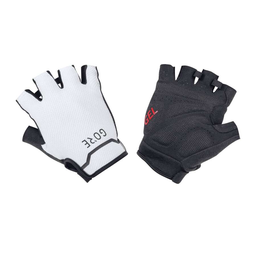 Black/White - GOREWEAR C5 Short Gloves