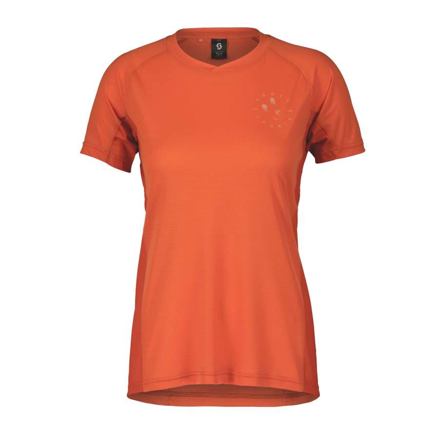 Braze Orange - Scott Shirt W´s Trail Flow Pro SS