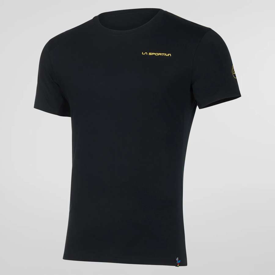 BLACK - La Sportiva Back Logo T-Shirt Hombre