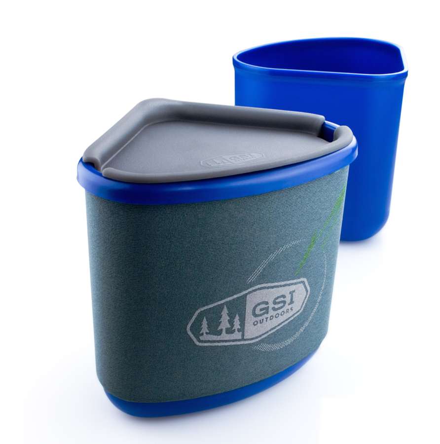 Blue - GSI Gourmet Nesting Mug + Bowl
