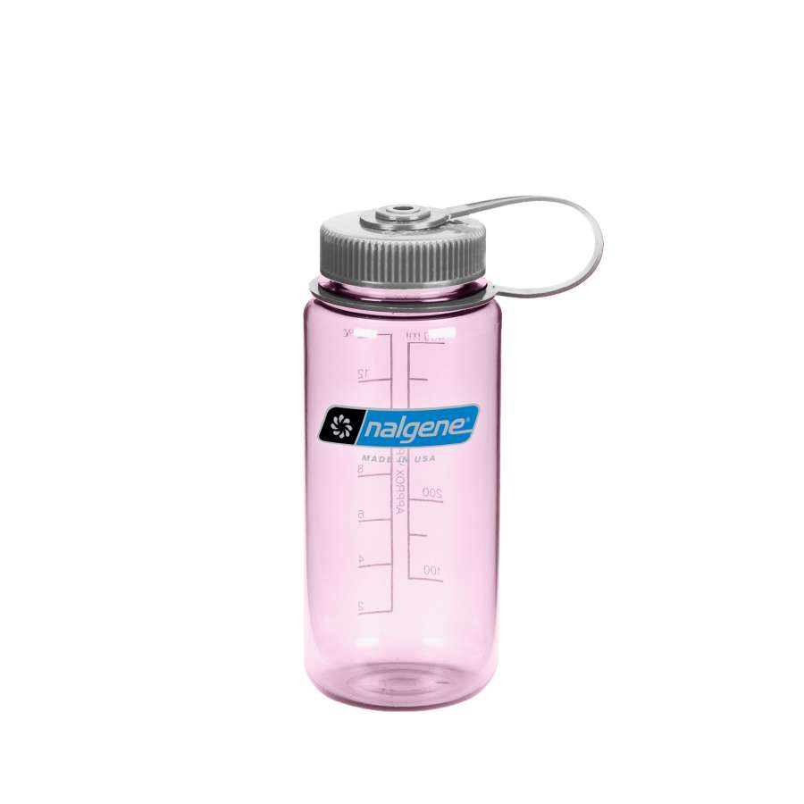 Cosmo Pink w/Silver Lid - Nalgene 16oz Wide Mouth