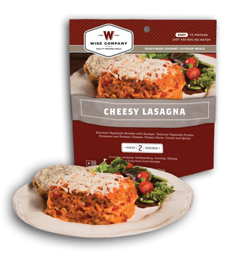  - Wise Company Cheesy Lasagna (2 Porciones)