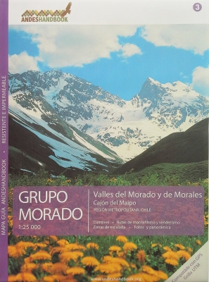 Andeshandbook Mapa valles del Morado