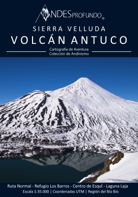 Andesprofundo Mapa Volcán Antuco