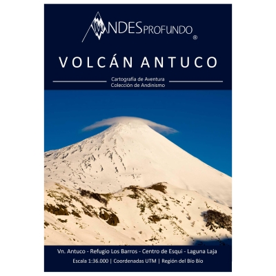 Andesprofundo Mapa Volcán Antuco