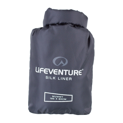 Lifeventure Silk Sleeping Bag Liner, Mummy