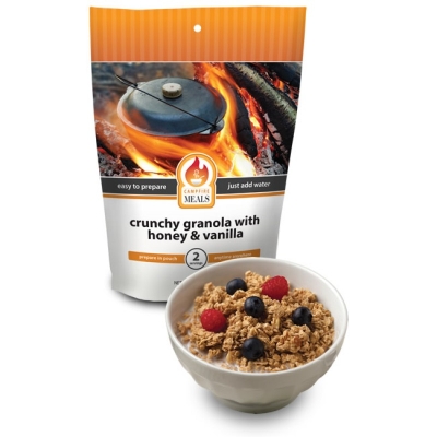 Campfire Meals Crunchy Granola W/ Honey & Vanilla