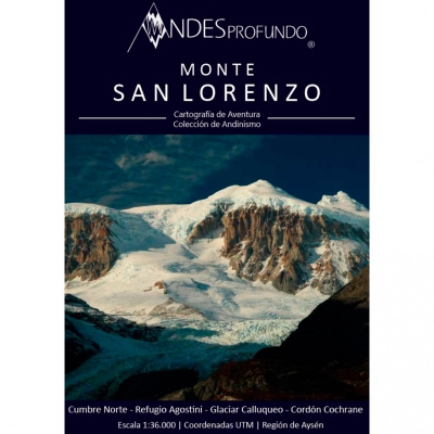 Andesprofundo Mapa Monte San lorenzo