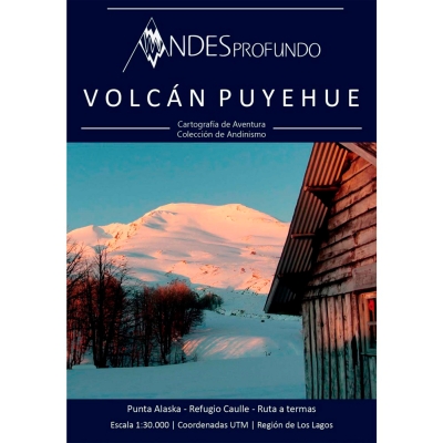 Andesprofundo Mapa Volcan Puyehue