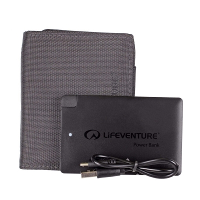 Lifeventure RFiD Charger Wallet with power bank