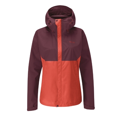 Rab Downpour Eco Jacket Wmns - Chaqueta Impermeable Mujer