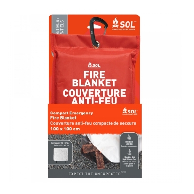 SOL Manta Emergencia Fire Blanket Compact