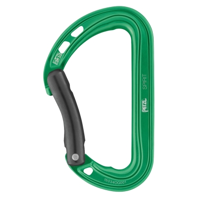 Petzl Spirit Mosqueton Simple Gatillo Curvo