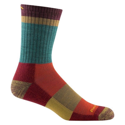 Darn Tough Men's Heady Stripe Micro Crew Light Cushion Sock