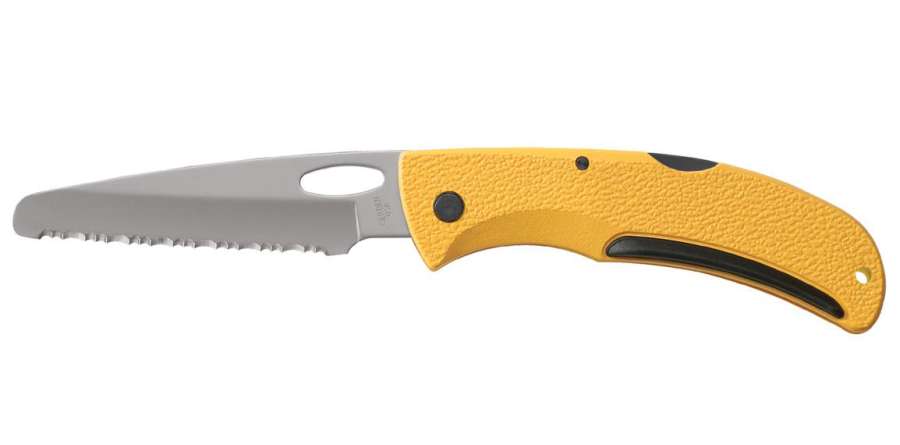  - Gerber E-Z Out Rescue - Yellow, Full Serration, Blunt Tip - Box