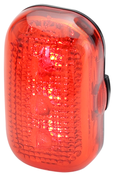 RED - RavX Flash X 3 Mode Rear Light