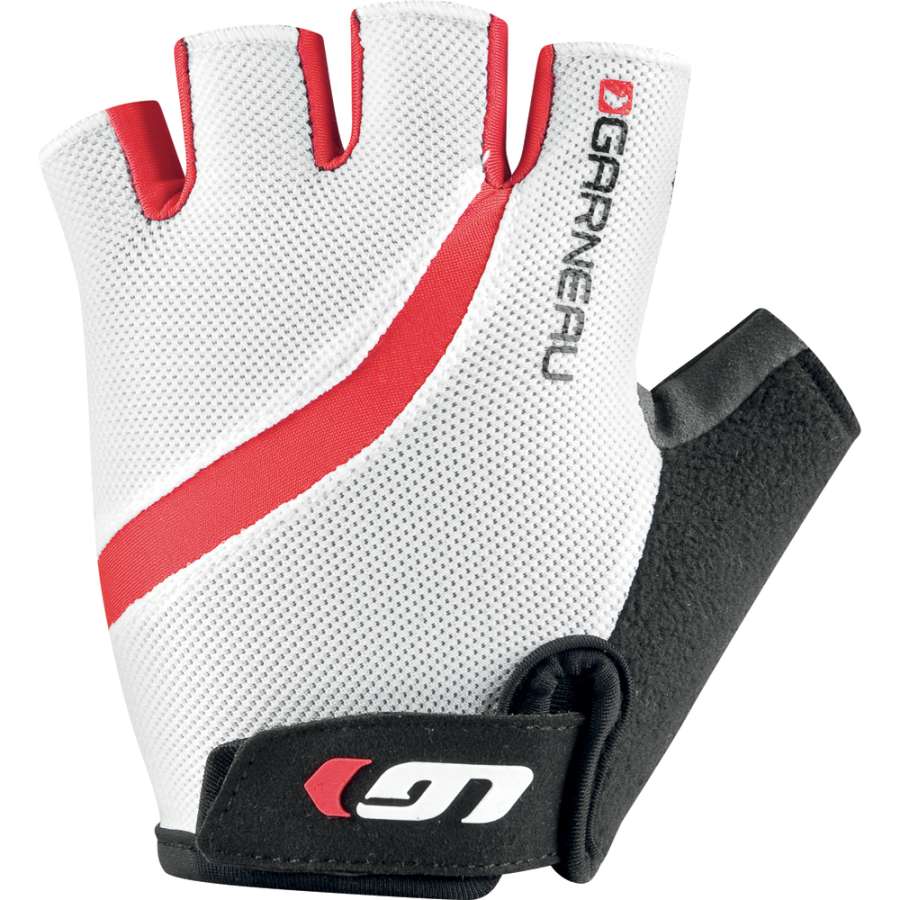 white/red - Garneau Wm's Biogel RX-V Gloves