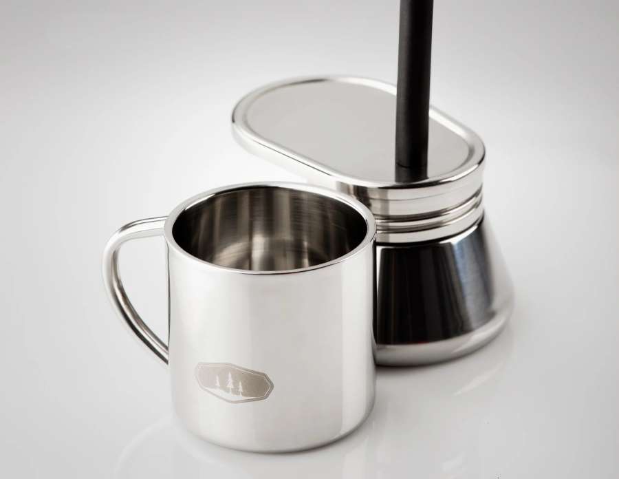  - GSI 1 Cup Stainless Mini Expresso